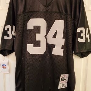 New Large Raiders Bo Jackson Jersey